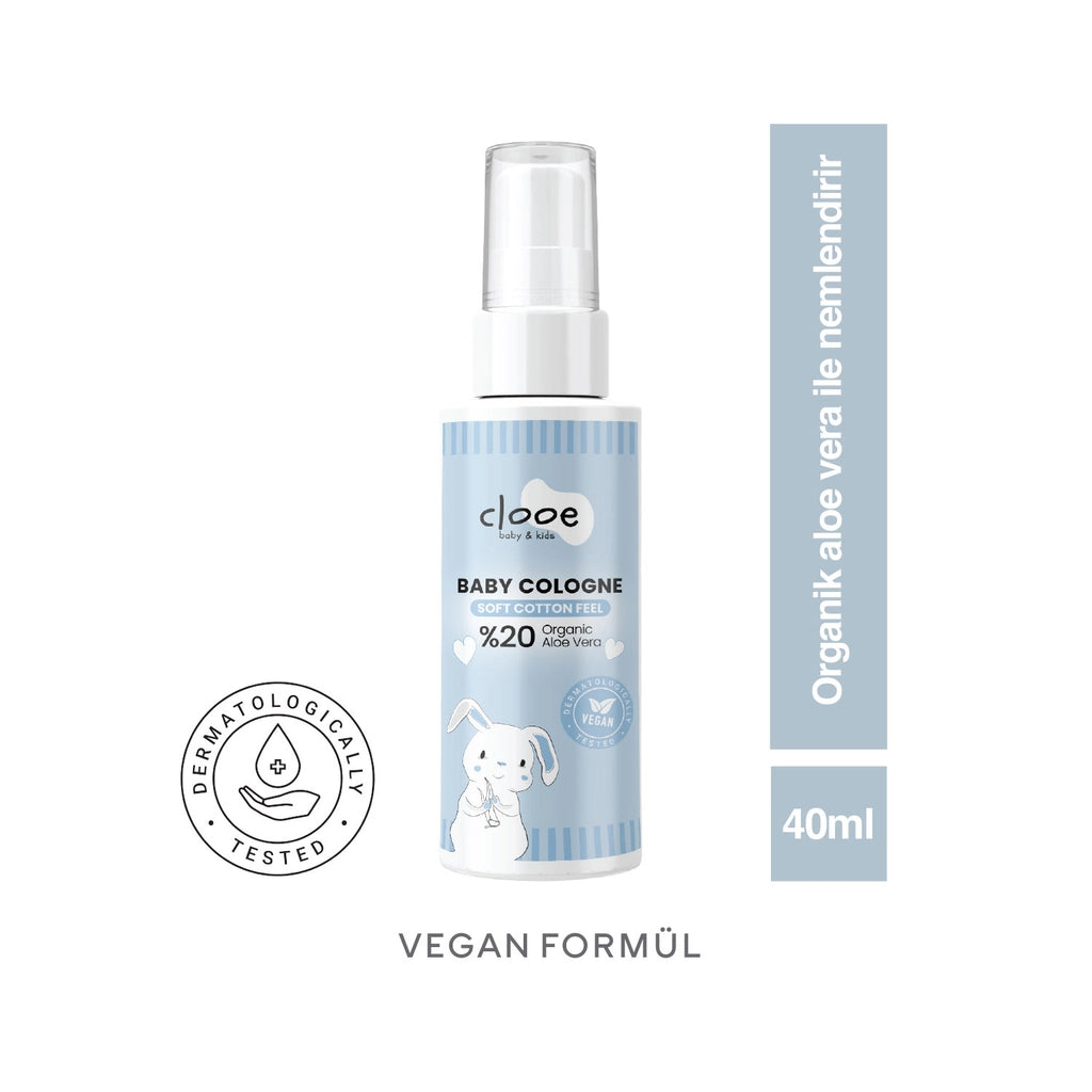 Clooe Baby Cologne Soft Cotton Feel 40 ml