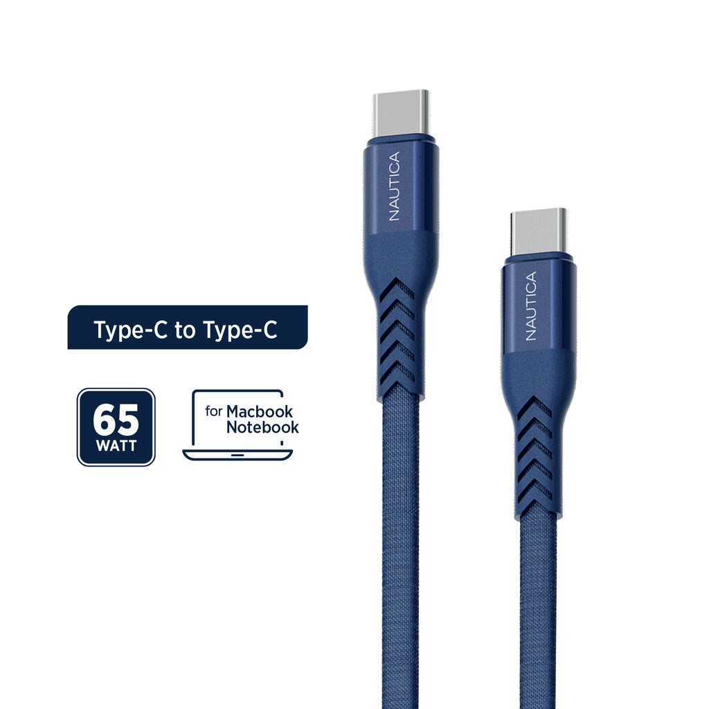 Nautica C400 Type-C White Charging Cable