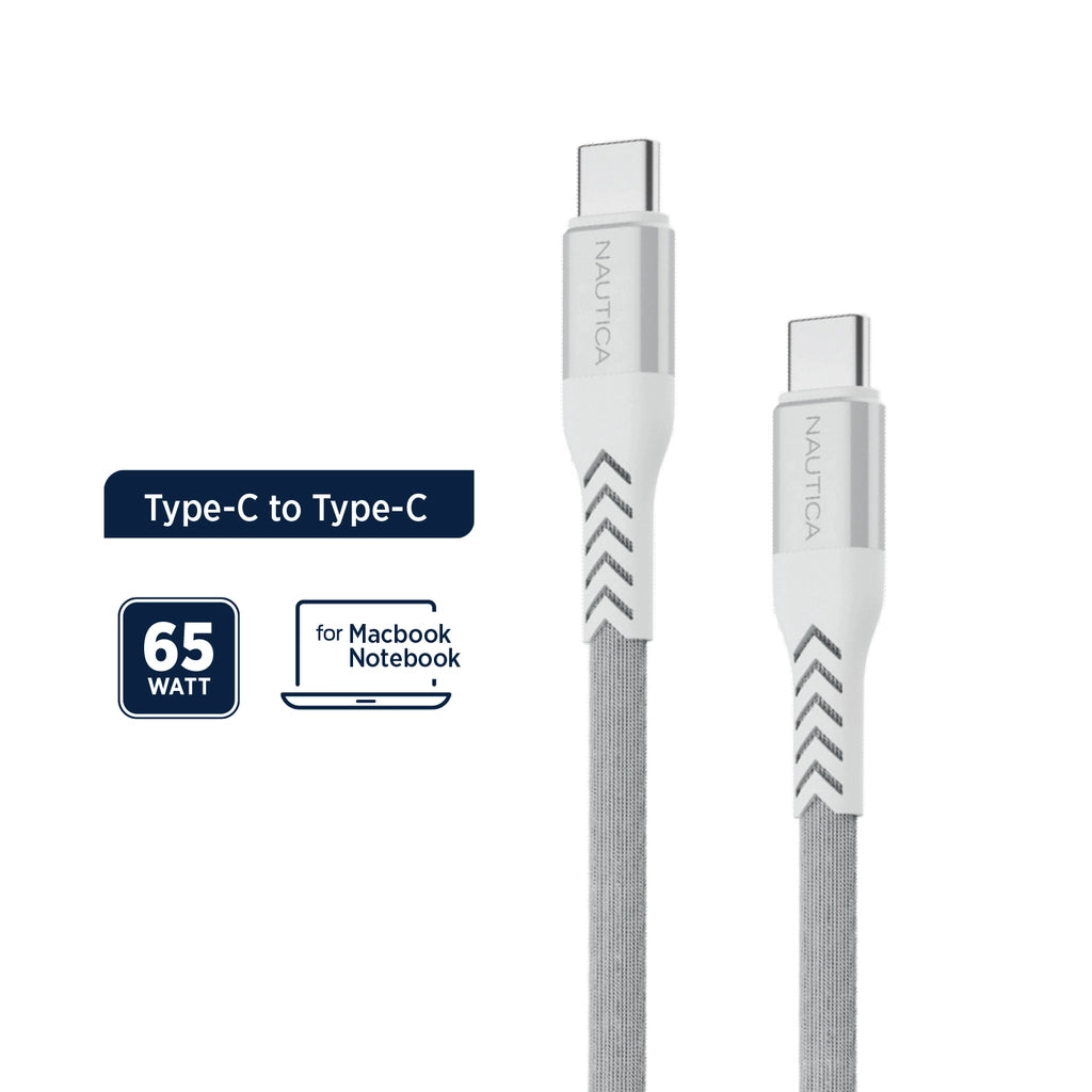 Nautica C400 Type-C White Charging Cable