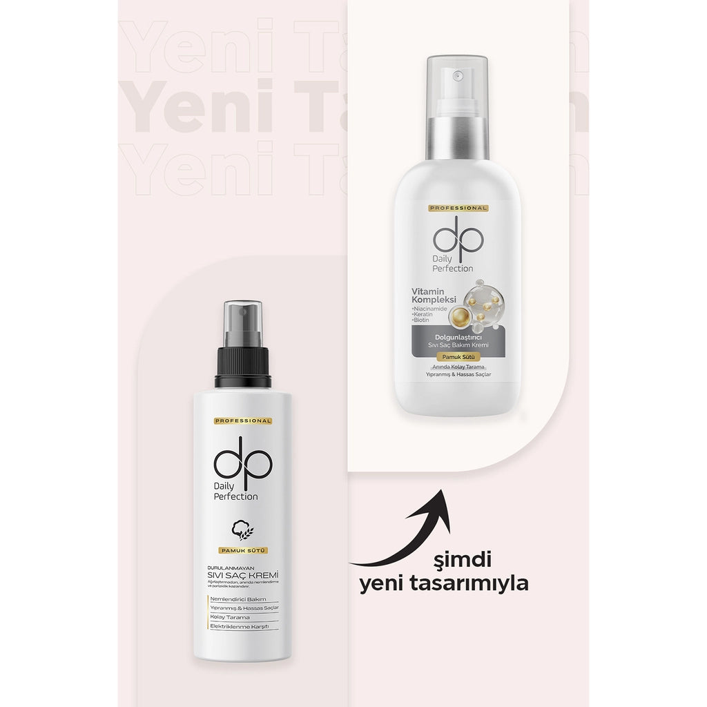 Dp Leave-In Plumping Liquid Conditioner Cotton Milk 200 ml