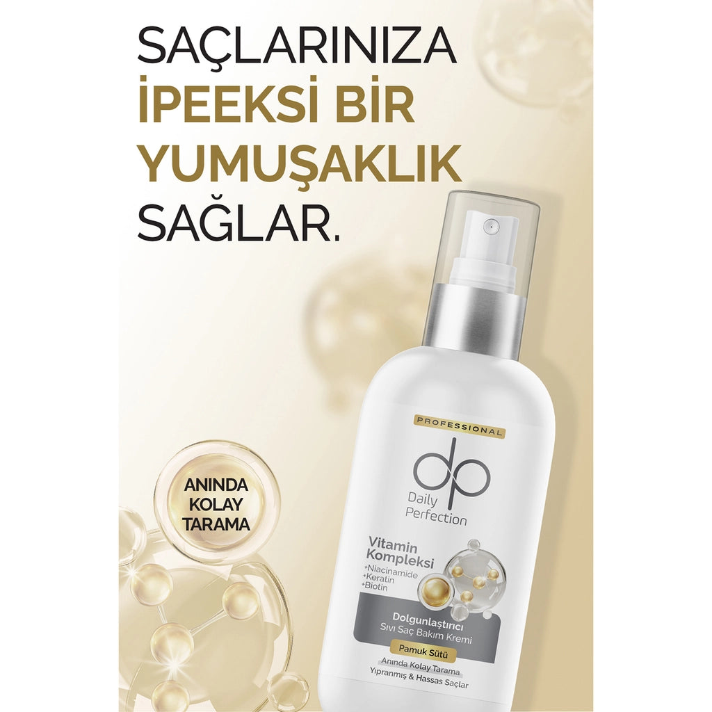 Dp Leave-In Plumping Liquid Conditioner Cotton Milk 200 ml