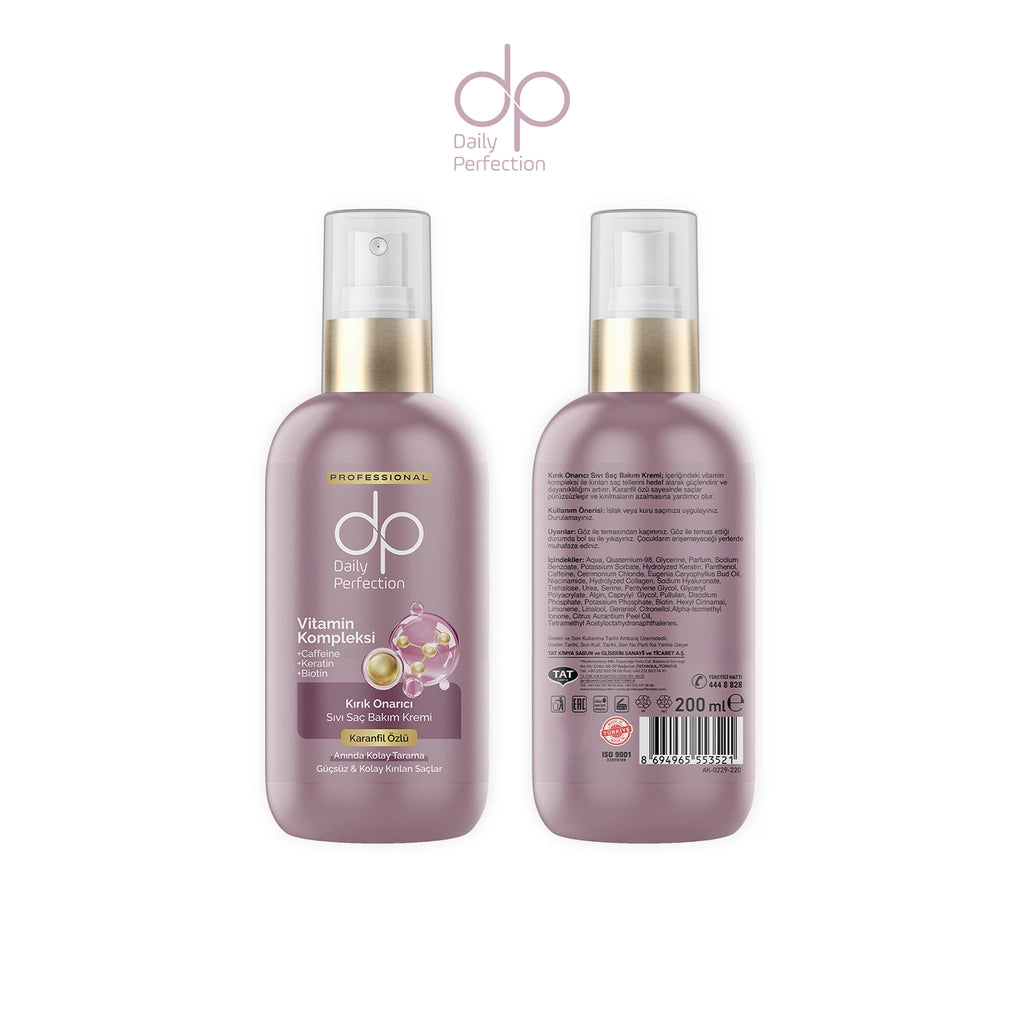 Dp Leave-In Split Repair Liquid Conditioner Clove 200 ml