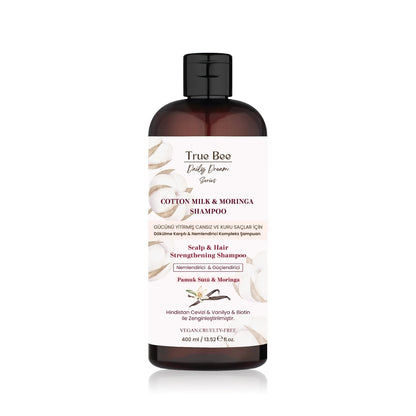True Bee Cotton Milk &amp; Moringa Complex Shampoo 400 ml