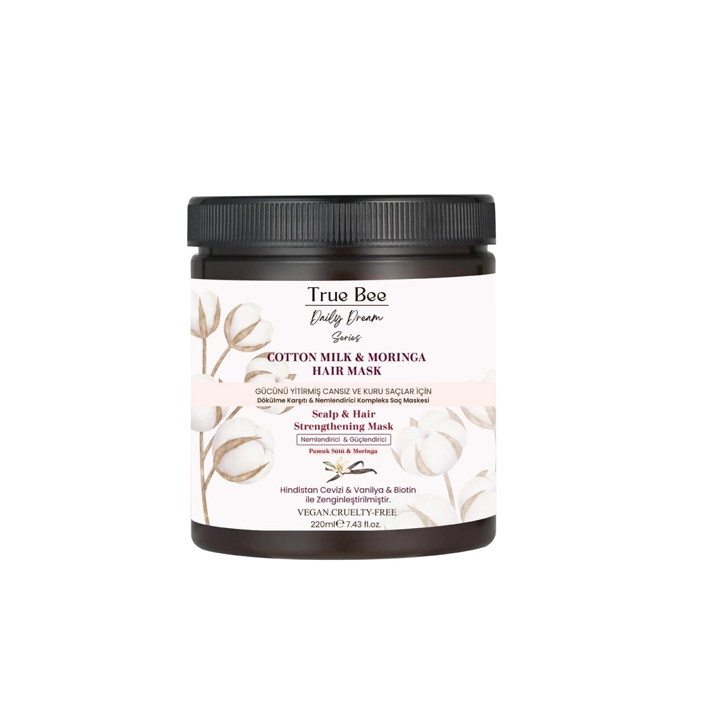 True Bee Cotton Milk &amp; Moringa Complex Hair Mask 220 ml