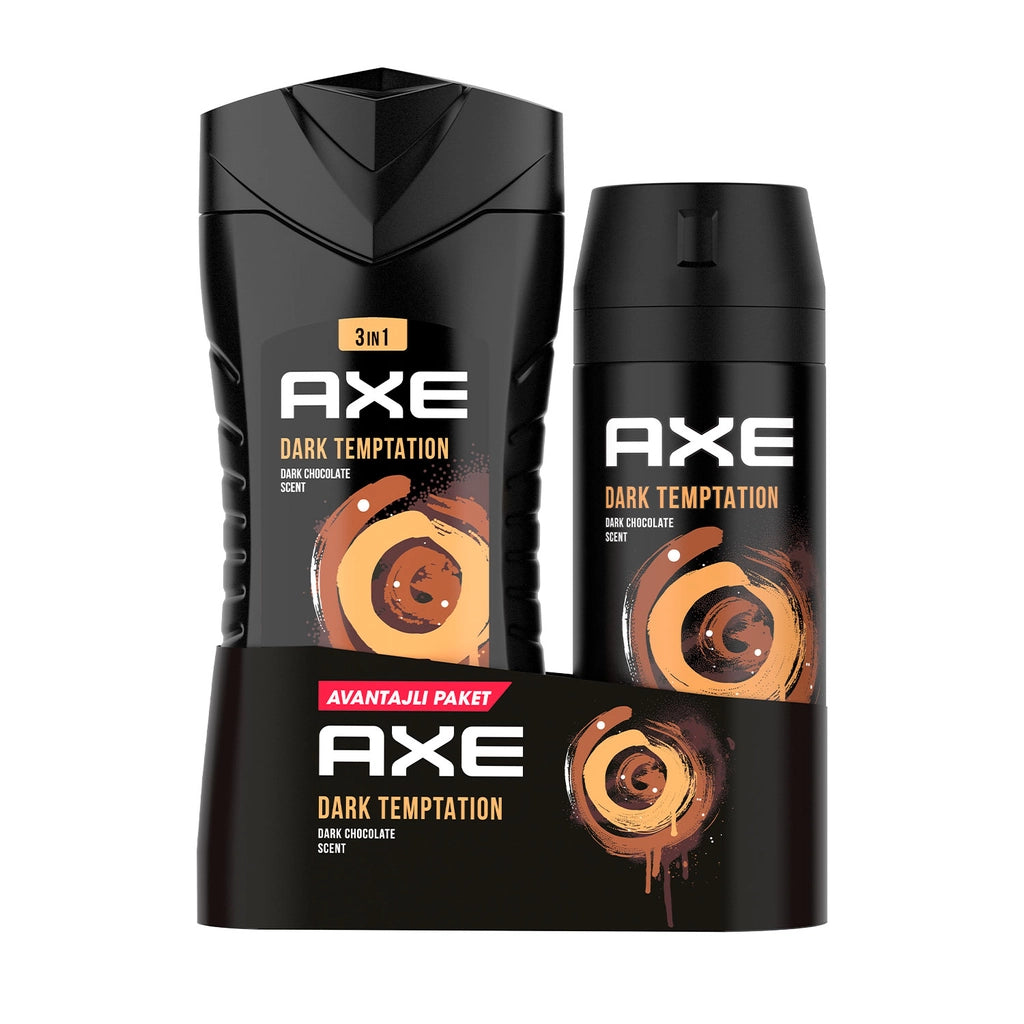 Axe Dark Temptation Spray Deodorant 150 ml + Shower Gel 250 ml