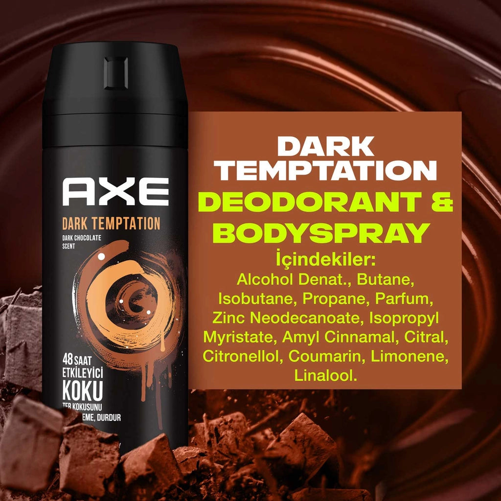 Axe Dark Temptation Spray Deodorant 150 ml + Shower Gel 250 ml