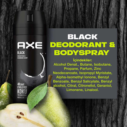 Axe Black Spray Deodorant 150 ml + Shower Gel 250 ml