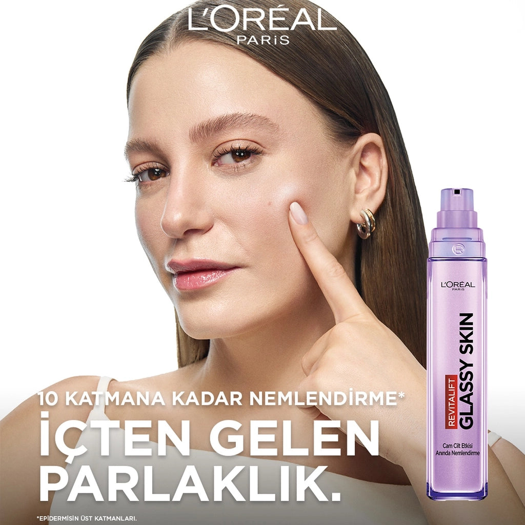 Loreal Paris Revitalift Filler Glassy Skin Moisturizing Face Cream that Gives Glassy Skin Appearance 50 ml