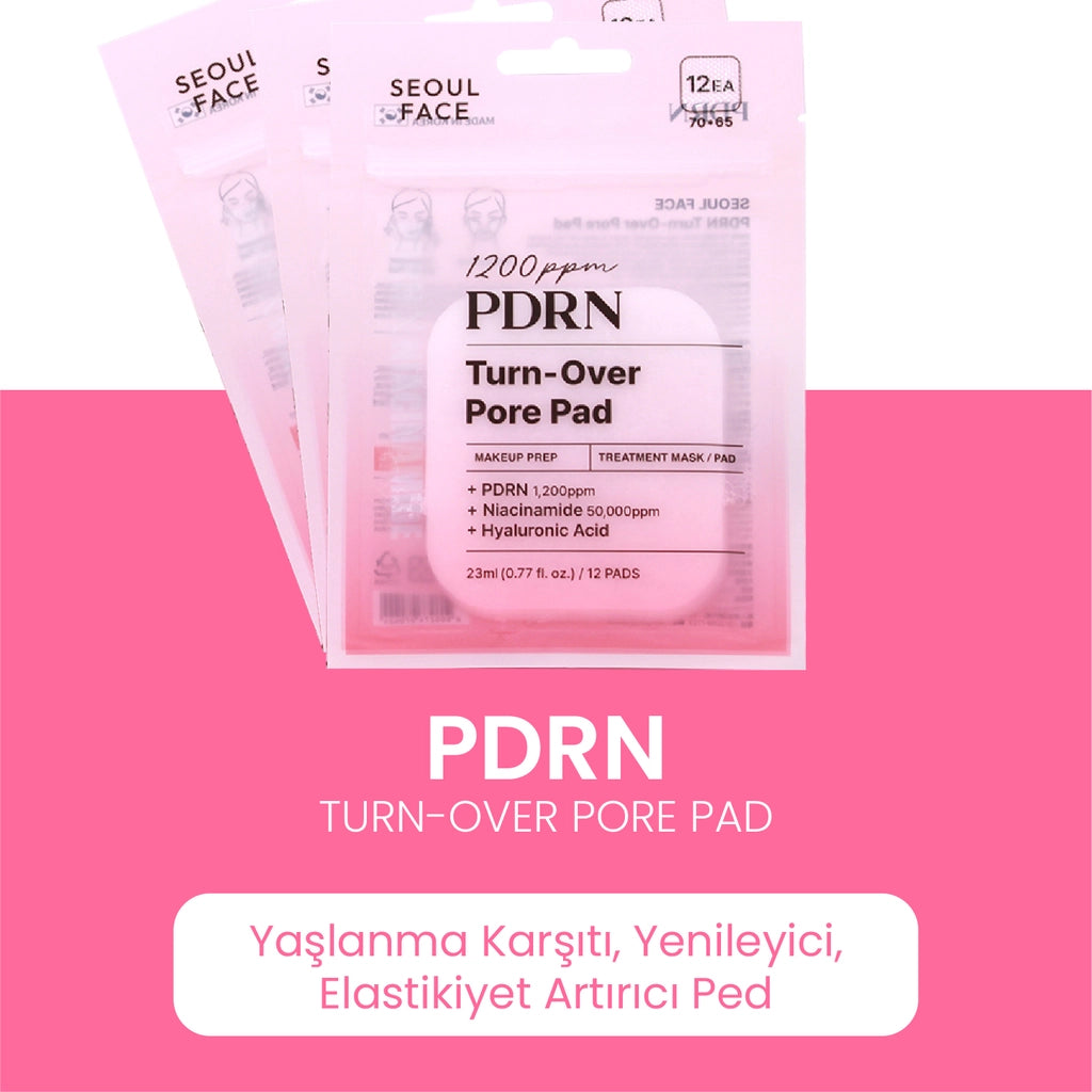Dermal PDRN Facial Cleansing Pad 12 Pieces