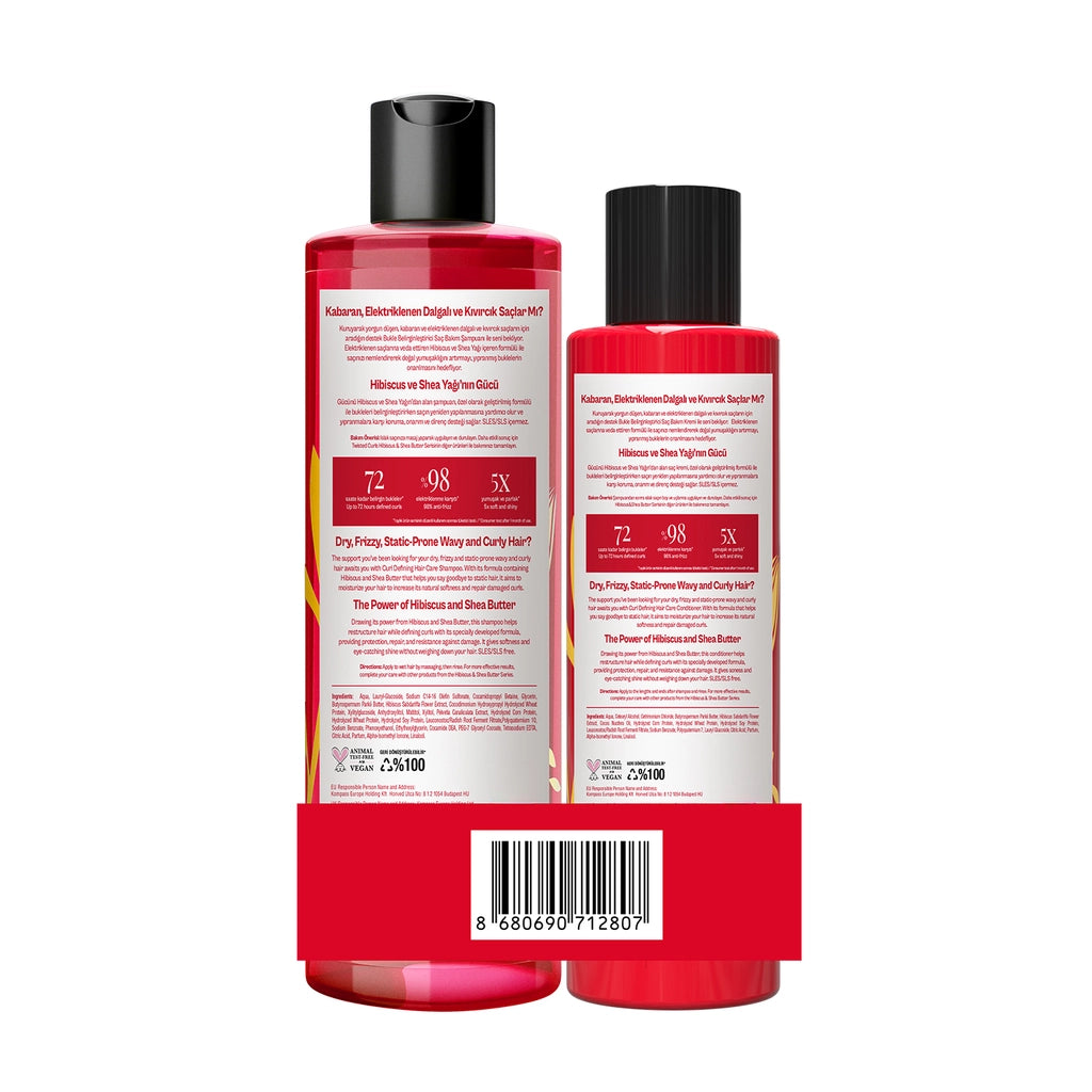 Urban Care Hibiscus &amp; Shea Butter Hair Care Shampoo 350 ml + Hair Care Conditioner 250 ml