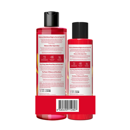 Urban Care Hibiscus &amp; Shea Butter Hair Care Shampoo 350 ml + Hair Care Conditioner 250 ml
