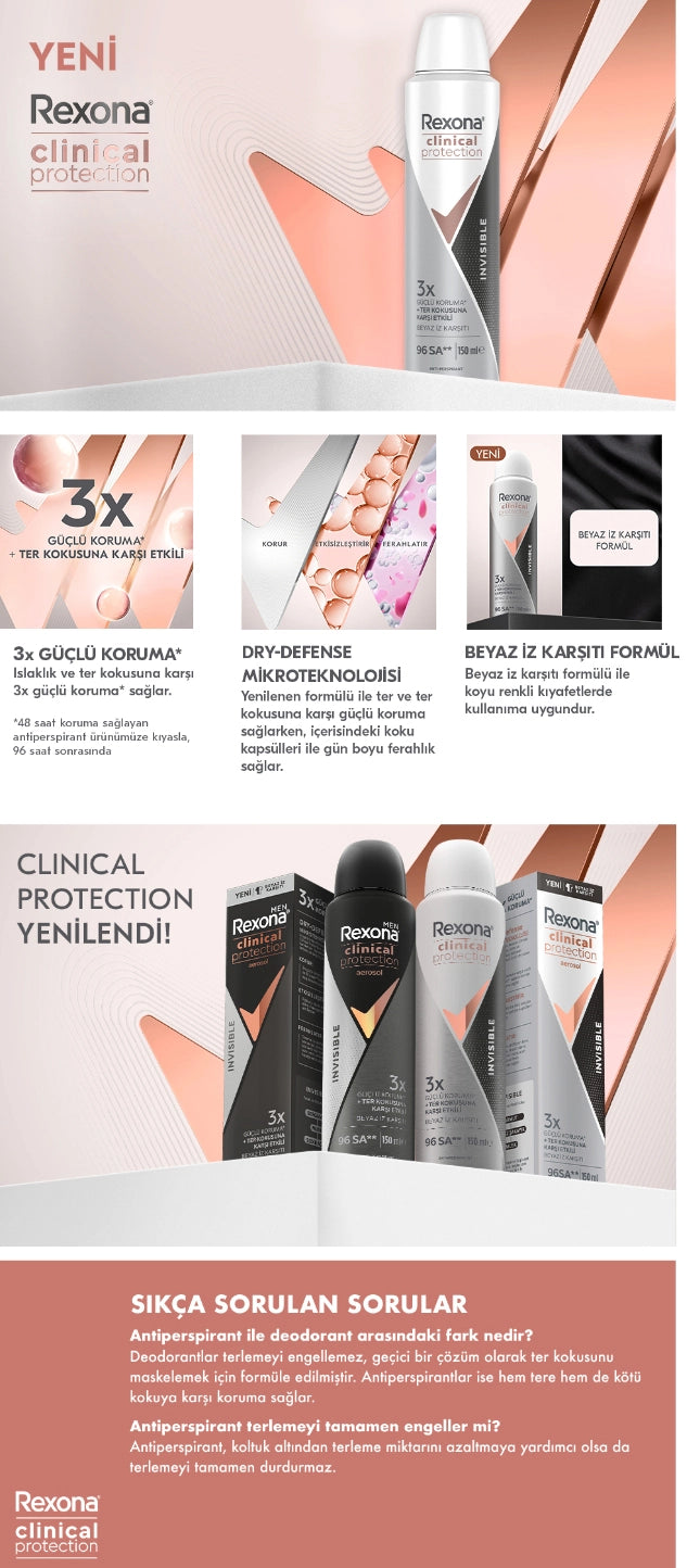Rexona Clinical Protection Women&