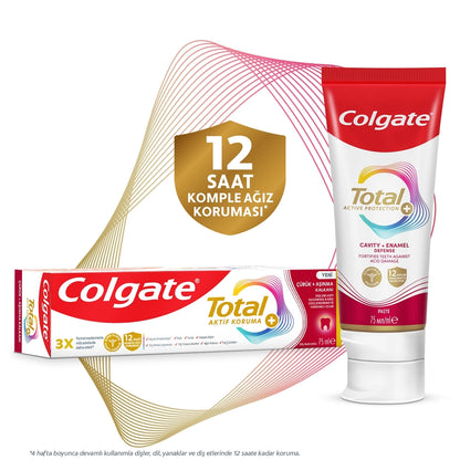 Colgate Total Active Protection Caries + Wear Shield Toothpaste 75 ml