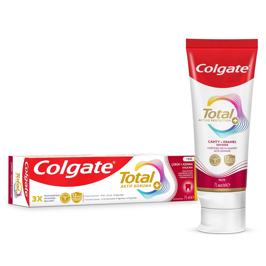 Colgate Total Active Protection Caries + Wear Shield Toothpaste 75 ml