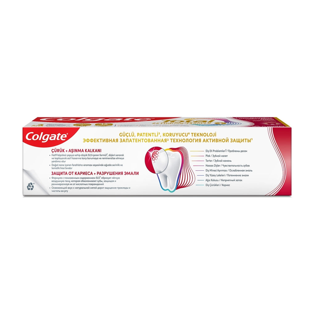 Colgate Total Active Protection Caries + Wear Shield Toothpaste 75 ml