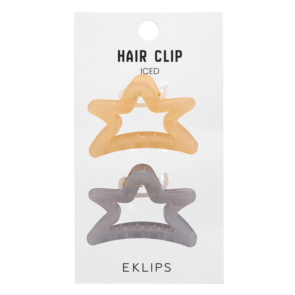 Eklips 2 Pack Frosted Star Buckle Pastel