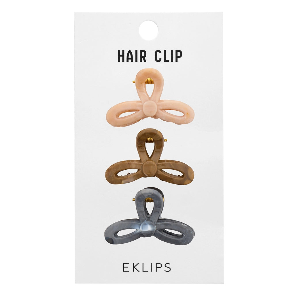 Eklips 3-Piece Marble Bow Buckle