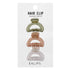 Eklips 3-Piece Transparent Oval Buckle Natural