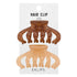 Eklips 2-Piece Frosted Octopus Buckle Natural