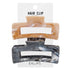 Eklips 2 Pack Marble Rectangular Buckle Cream Gray