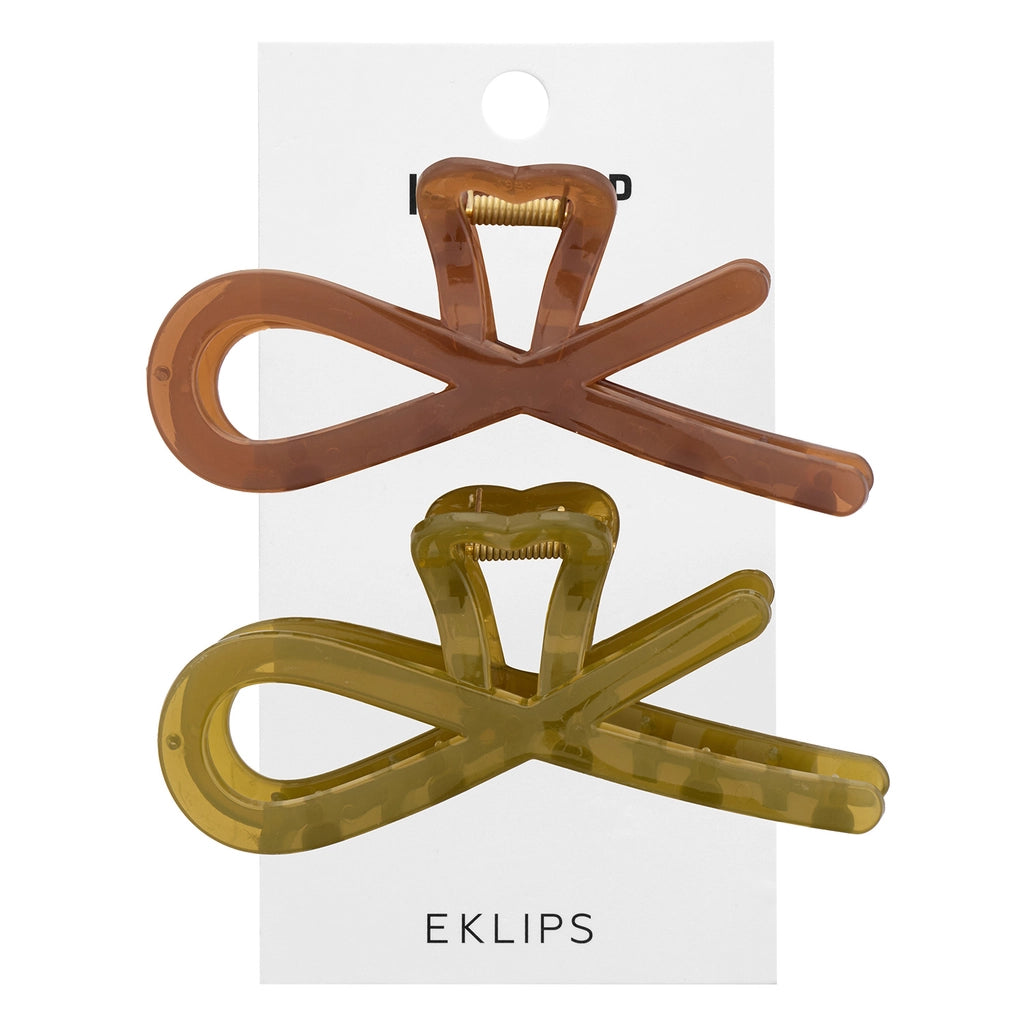Eklips 2-Piece Frosted Figured Buckle Green Brown