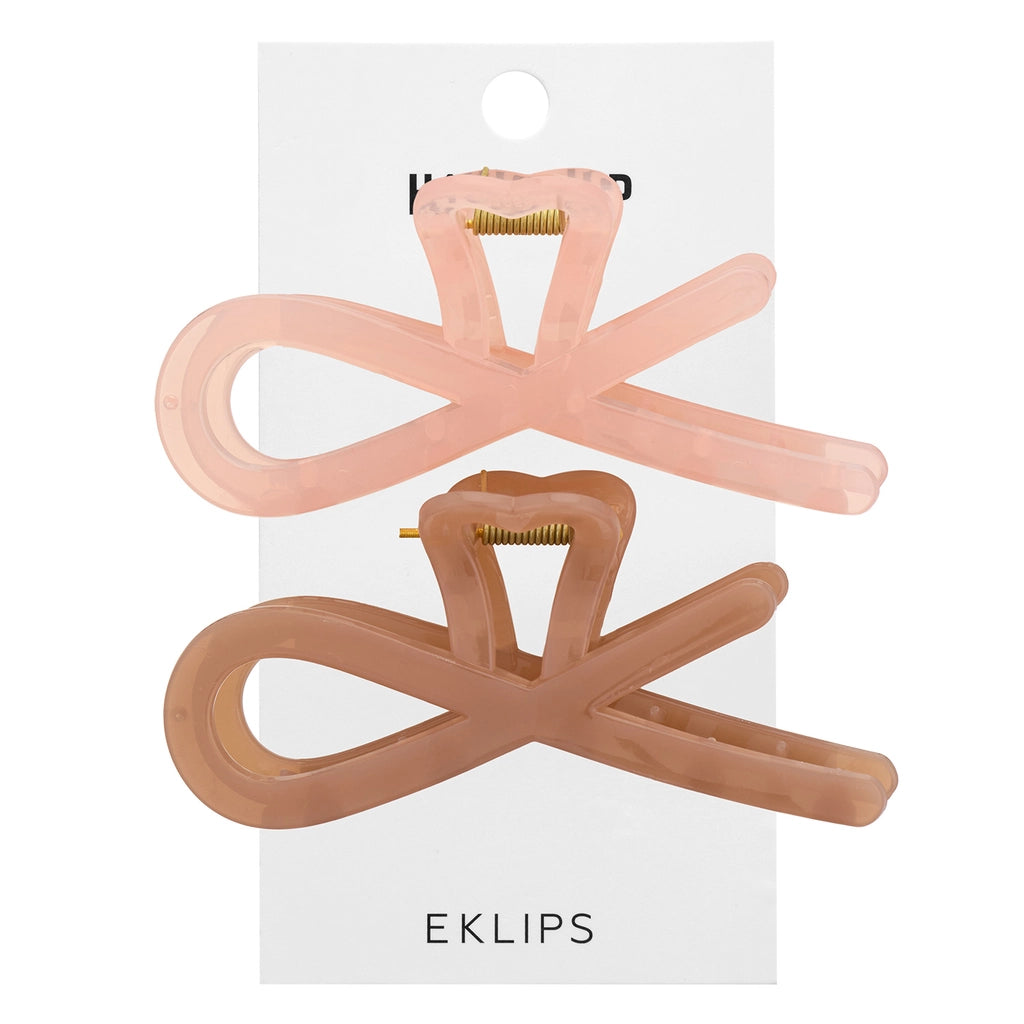 Eklips 2-Piece Frosted Figured Buckle Pink Brown