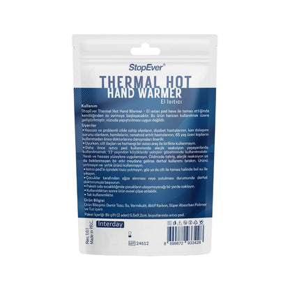StopEver Thermal Hot 2-pack Hand Warmer