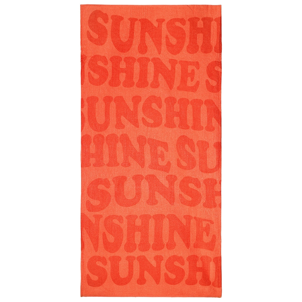Eklips Sunshine Orange Beach Towel