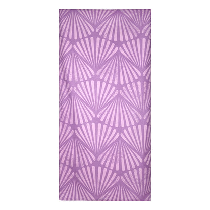 Eklips Shell Patterned Beach Towel Purple