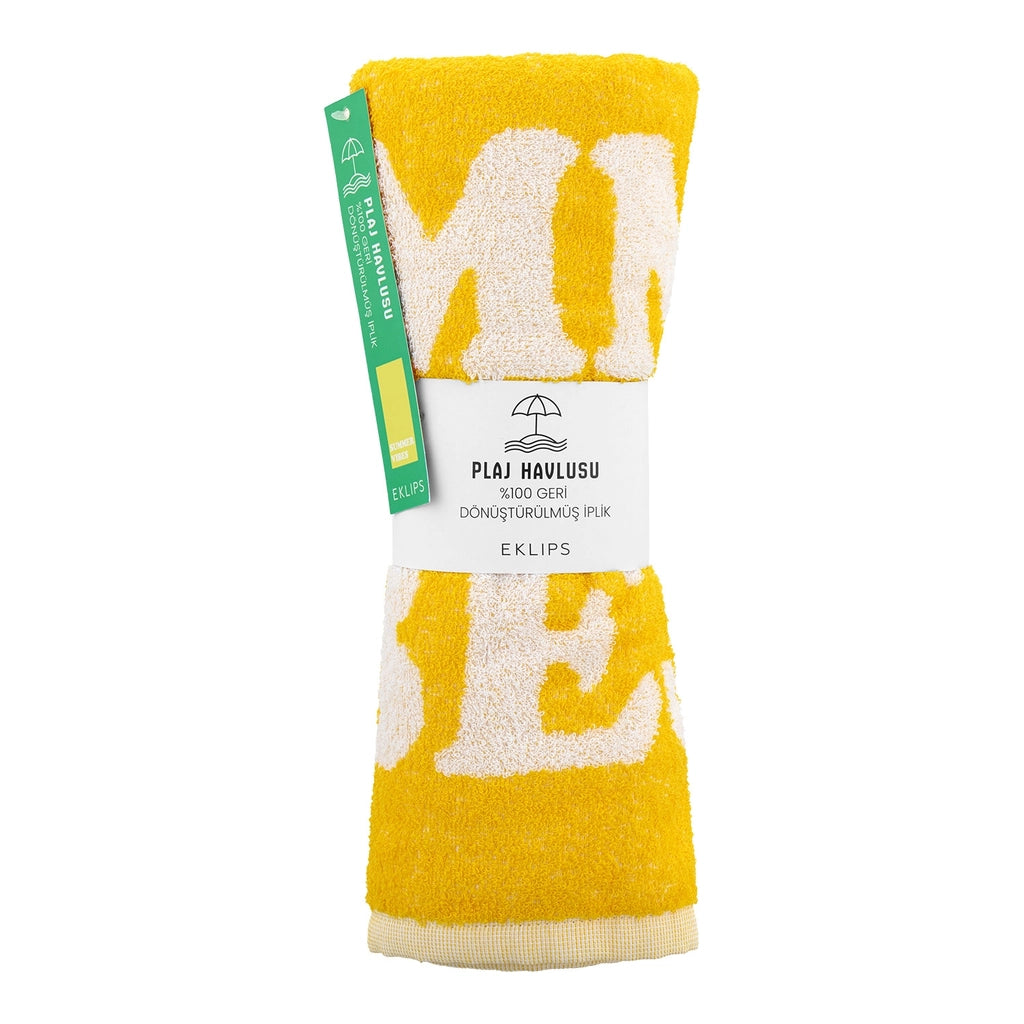Eklips Summer Vibes Yellow Play Towel
