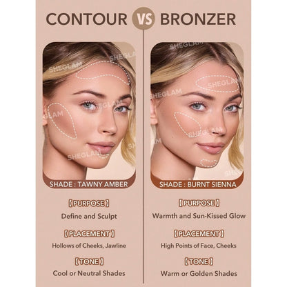 Sheglam Sun Beam Matte Liquid Bronzer Blush 12 Terracotta