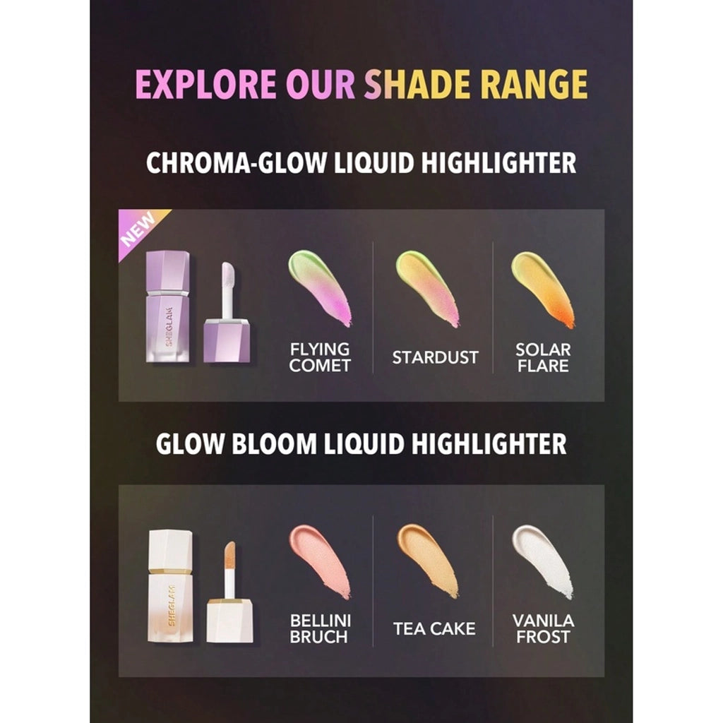 Sheglam Chroma Glow Liquid Illuminator 90 Flying Comet