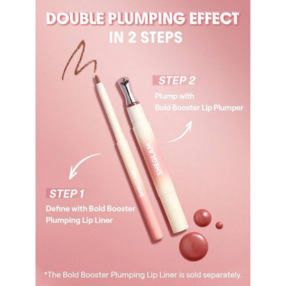 Sheglam Bold Booster Plumper Liquid Lipstick 506 Honey Glaze