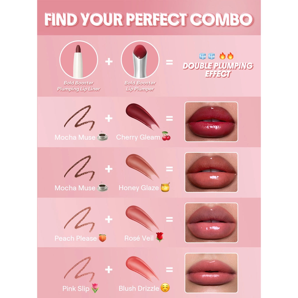 Sheglam Bold Booster Plumper Liquid Lipstick 506 Honey Glaze
