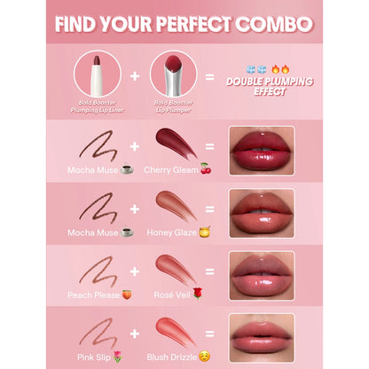 Sheglam Bold Booster Plumper Liquid Lipstick 506 Honey Glaze