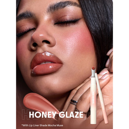 Sheglam Bold Booster Plumper Liquid Lipstick 506 Honey Glaze