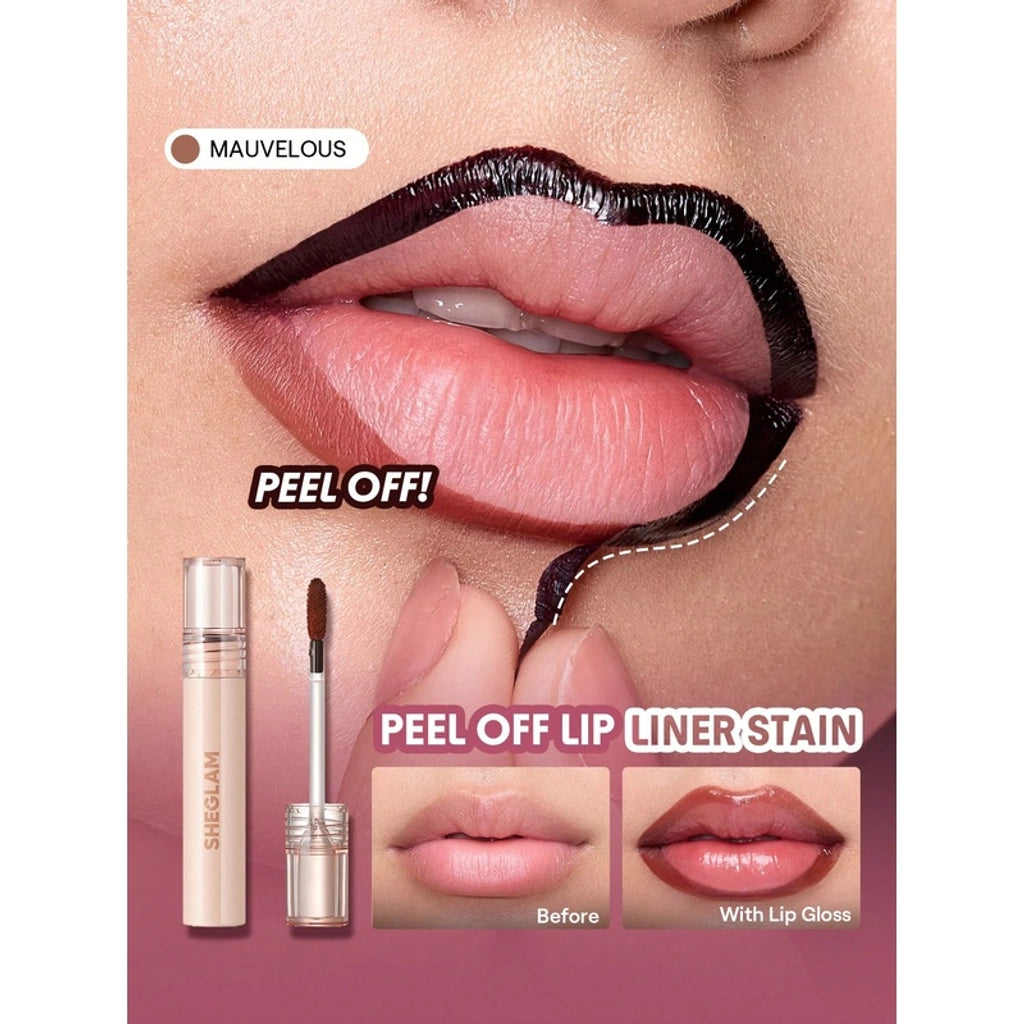 Sheglam Fall In Line Stain Lip Gloss 010 Mauvelous