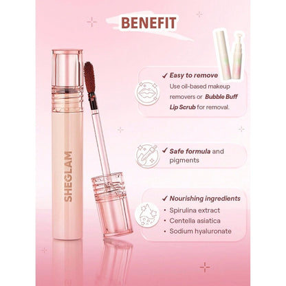 Sheglam Fall In Line Stain Lip Gloss 010 Mauvelous