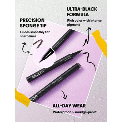 Sheglam Oh So Rich Matte Eyeliner Black