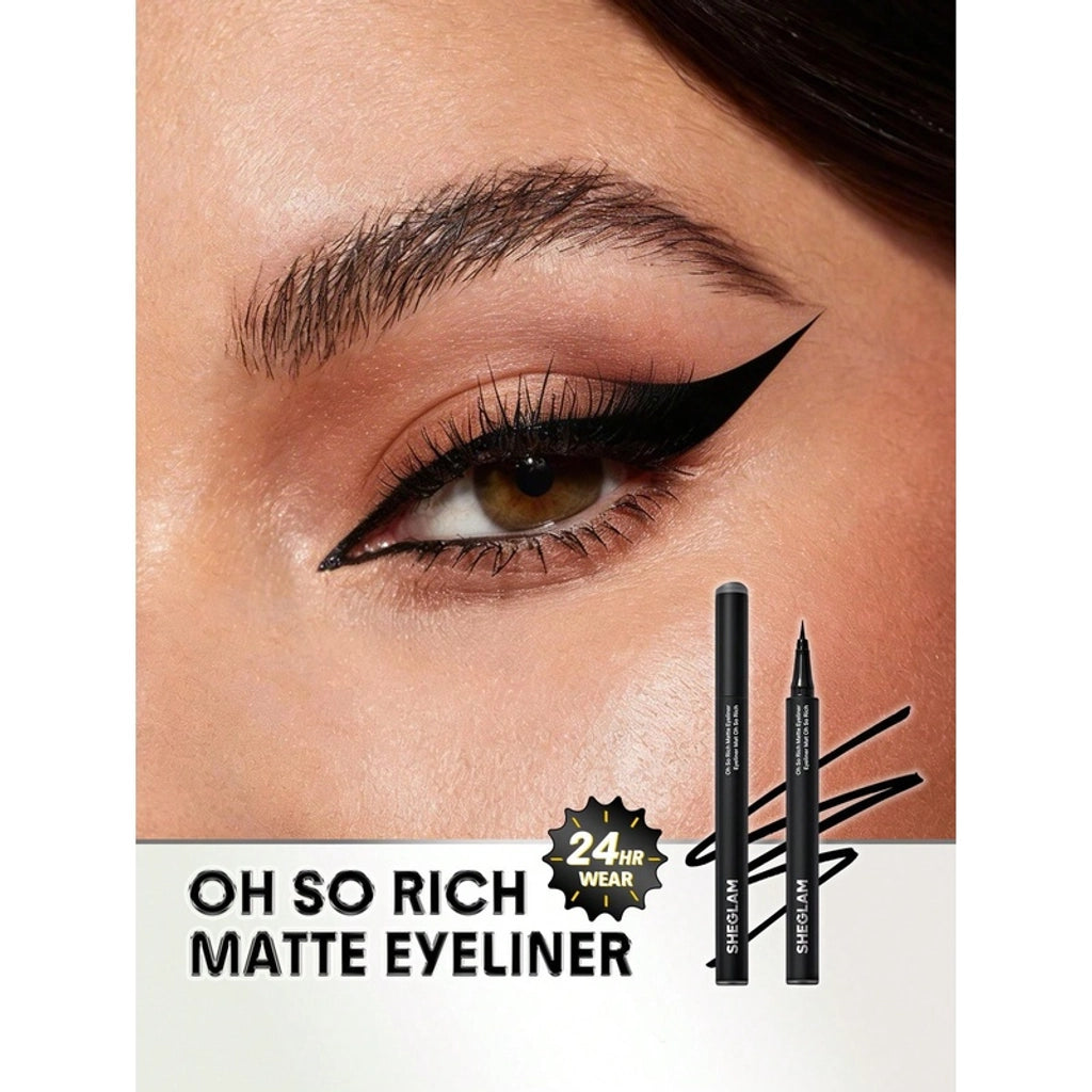 Sheglam Oh So Rich Matte Eyeliner Black
