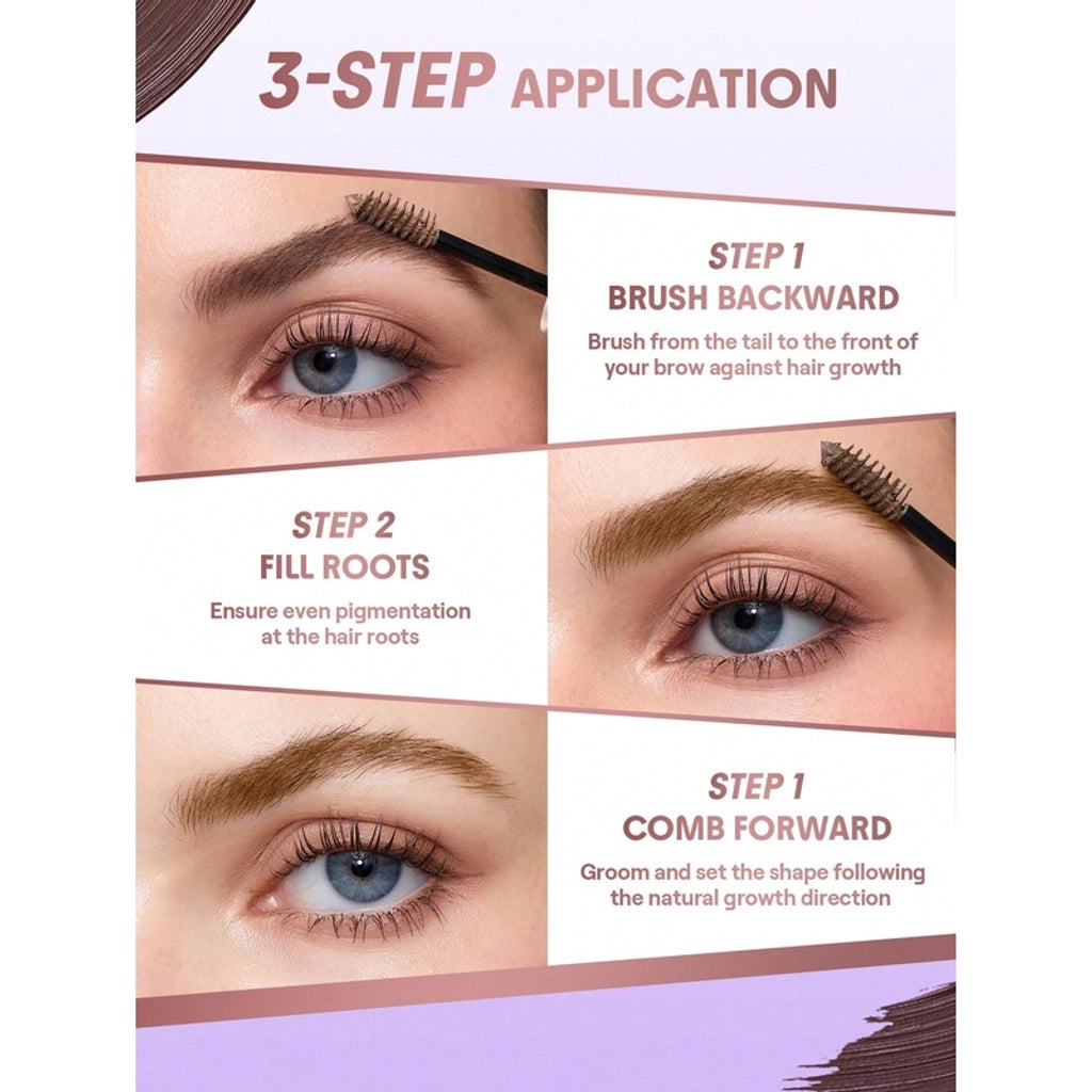 Sheglam Airy Tinted Volumizing Brow Mousse Eyebrow Mascara 09 Espresso