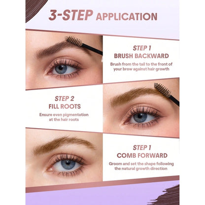 Sheglam Airy Tinted Volumizing Brow Mousse Eyebrow Mascara 09 Espresso
