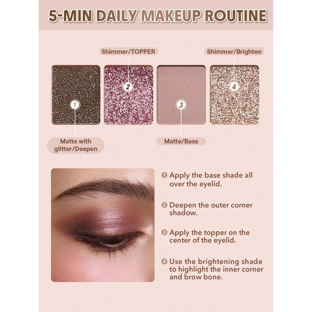 Sheglam Pocket Eyeshadow Palette Fortune