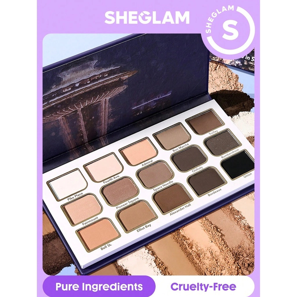 Sheglam 15-Piece Eyeshadow Palette Showtime Seattle