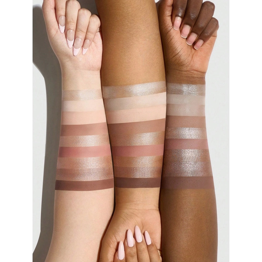 Sheglam 9-Piece Eyeshadow Palette Mauve Mood Essence Nude