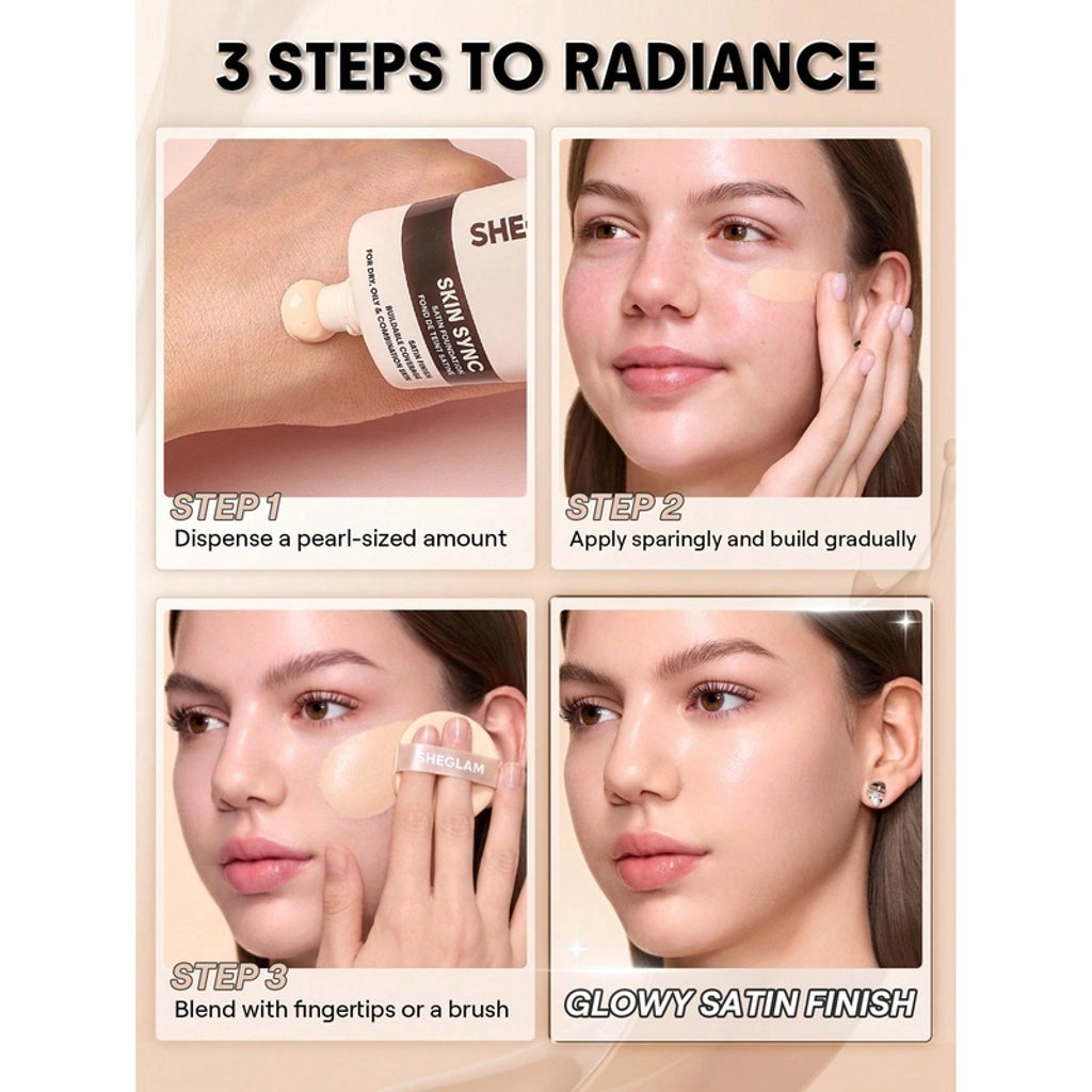 Sheglam Tube Foundation Foundation Sand
