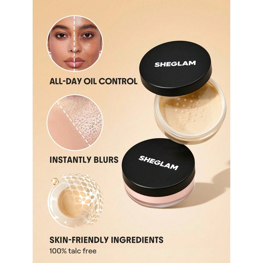 Sheglam Baked Glow Powder Powder 00 Translucent