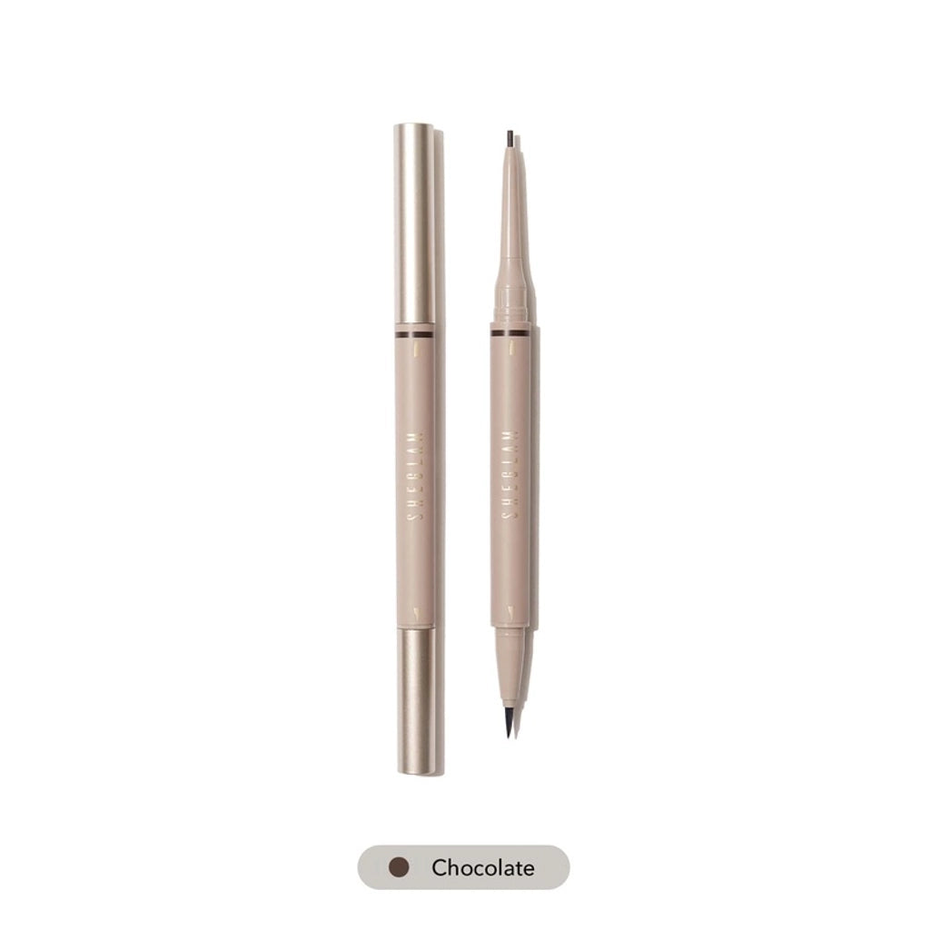 Sheglam On Demand 2 In 1 Brow Eyebrow Pencil 06 Auburn