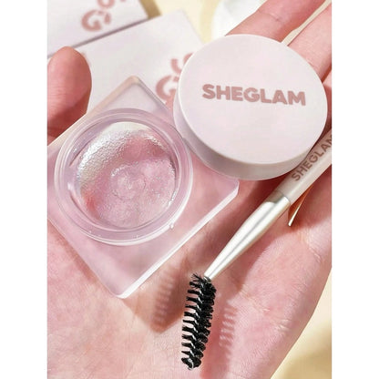 Sheglam Set Me Up Brow Gel Eyebrow Stabilizer Gel Crystal Clear