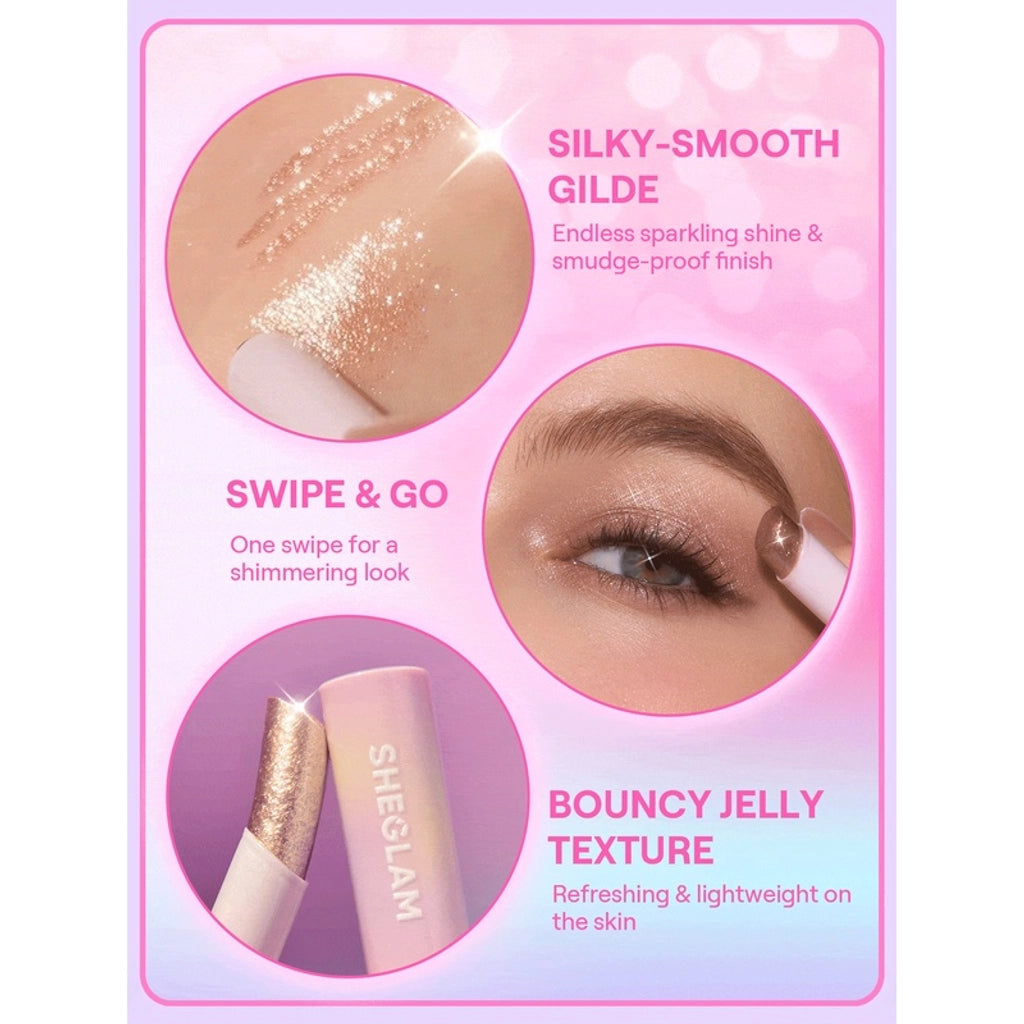 Sheglam Jelly Glaze Stick Eyeshadow Champagne Gleam